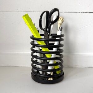 Vintage Coil Pencil Holder